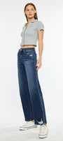 Dania High Rise Wide Leg Jeans - Official Kancan USA