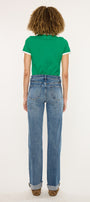 Trinity Essentials High Rise True Straight Jeans - Official Kancan USA