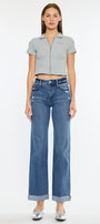 Trinity High Rise True Straight Jeans - Official Kancan USA