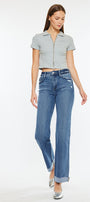 Trinity High Rise True Straight Jeans - Official Kancan USA
