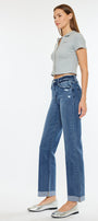 Trinity High Rise True Straight Jeans - Official Kancan USA