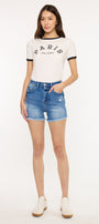 Syd Essentials High Rise Shorts - Official Kancan USA