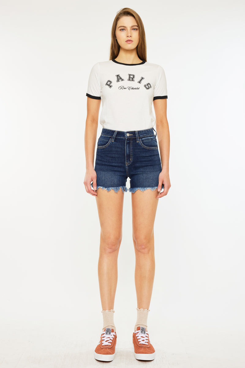 Letty High Rise Shorts - Official Kancan USA