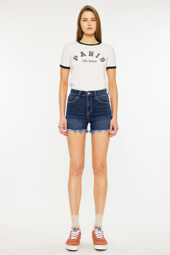 Letty High Rise Shorts - Official Kancan USA