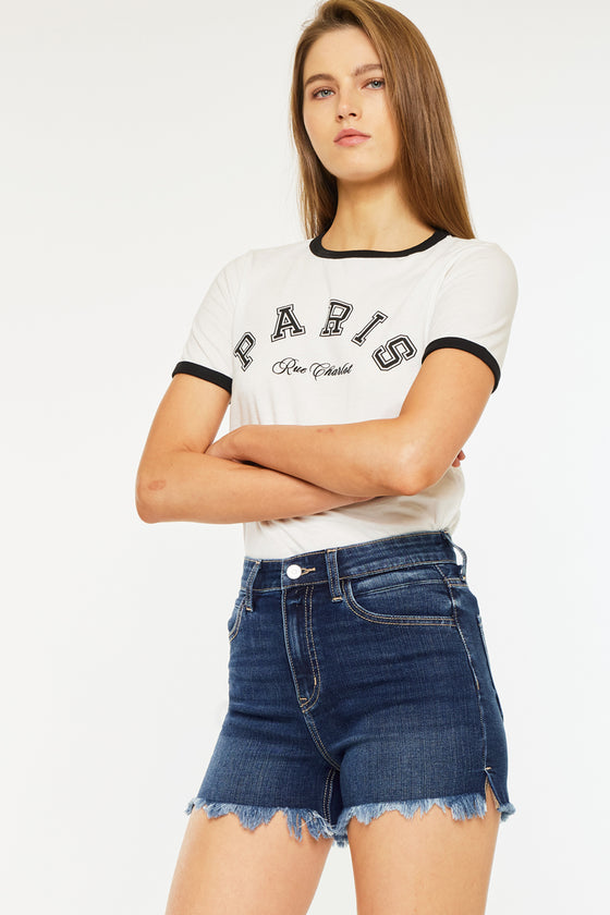 Letty High Rise Shorts - Official Kancan USA