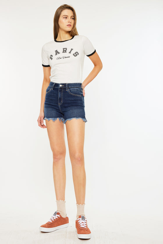 Letty High Rise Shorts - Official Kancan USA