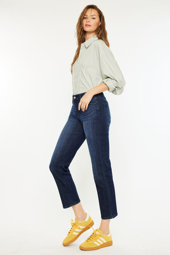 Delvey Mid Rise Boyfriend Jeans - Official Kancan USA