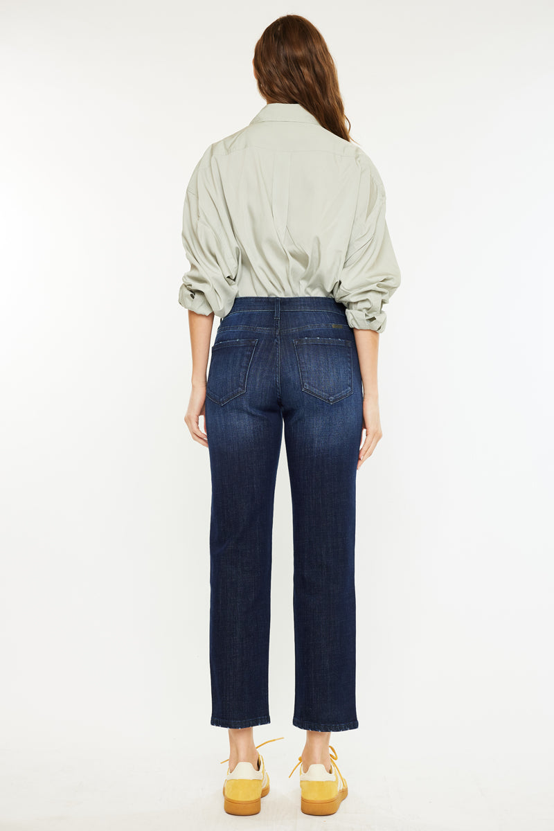 Delvey Mid Rise Boyfriend Jeans - Official Kancan USA