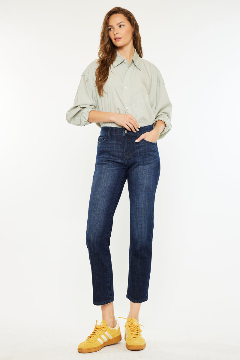 Delvey Mid Rise Boyfriend Jeans - Official Kancan USA