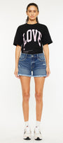 Darcie Mid Rise Shorts - Official Kancan USA