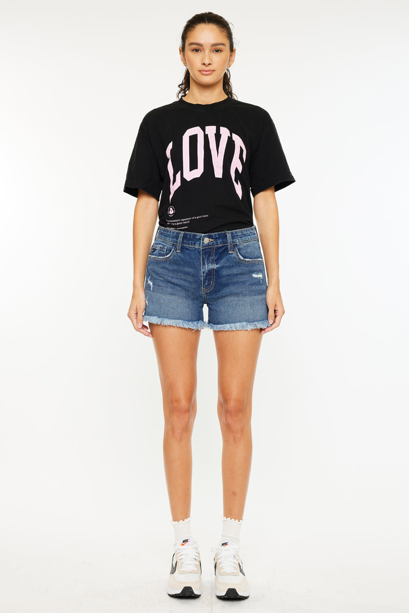 Darcie Mid Rise Shorts - Official Kancan USA