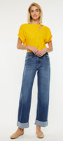 Ivanna High Rise Wide Leg Jeans - Official Kancan USA