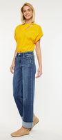 Ivanna High Rise Wide Leg Jeans - Official Kancan USA