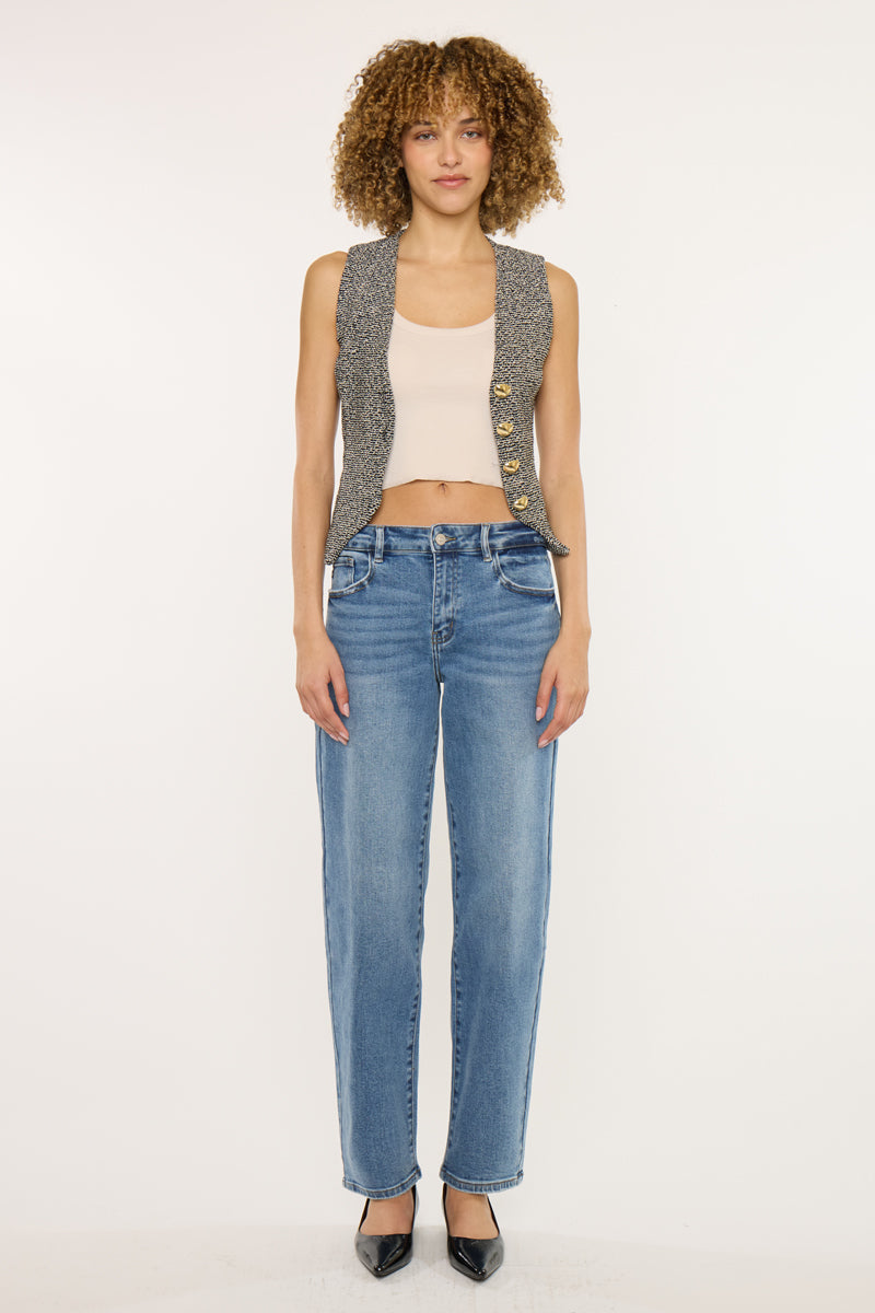 Grace Essentials High Rise Slim Barrel