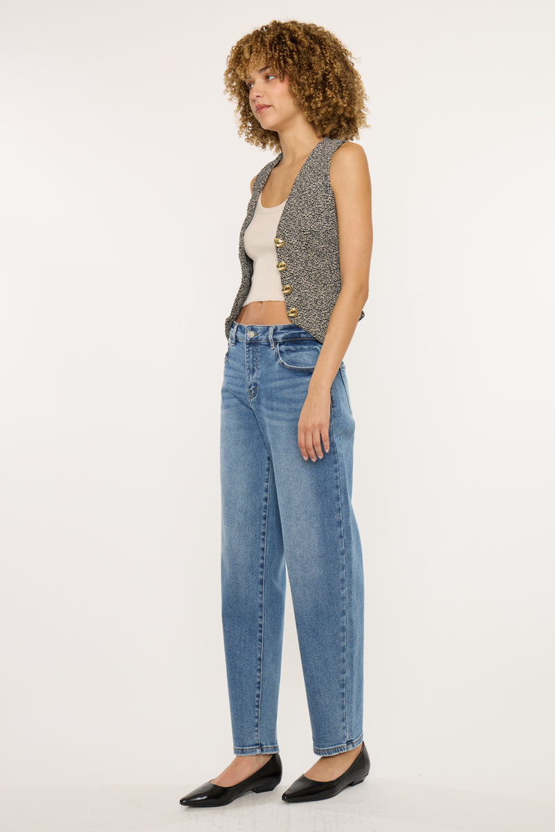 Grace Essentials High Rise Slim Barrel