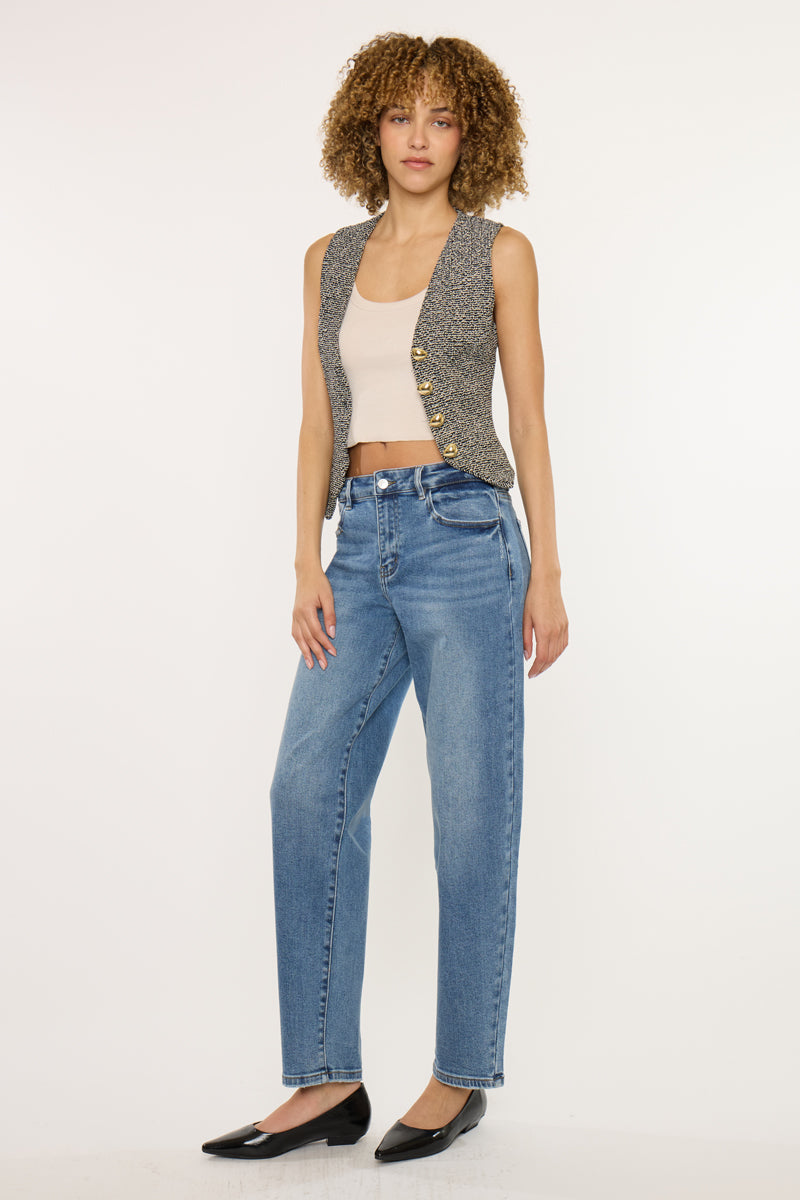 Grace Essentials High Rise Slim Barrel