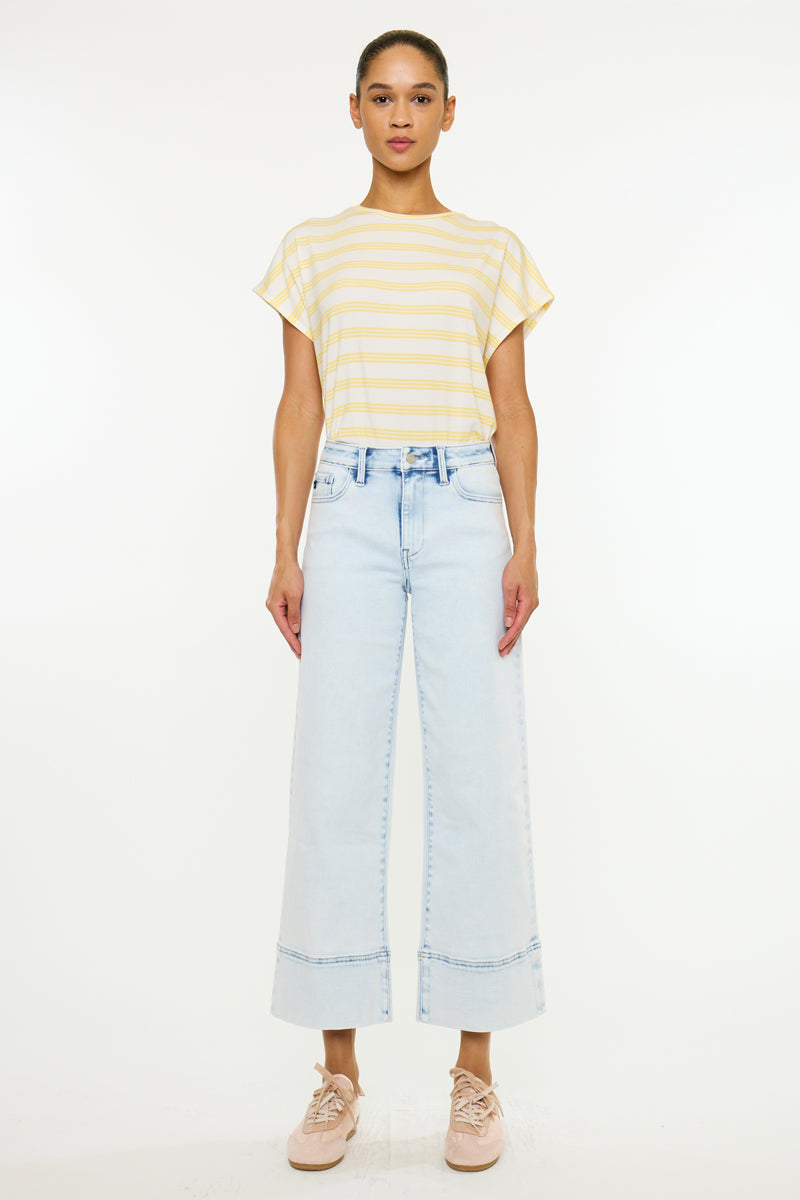Kassie Essentials Crop Wide