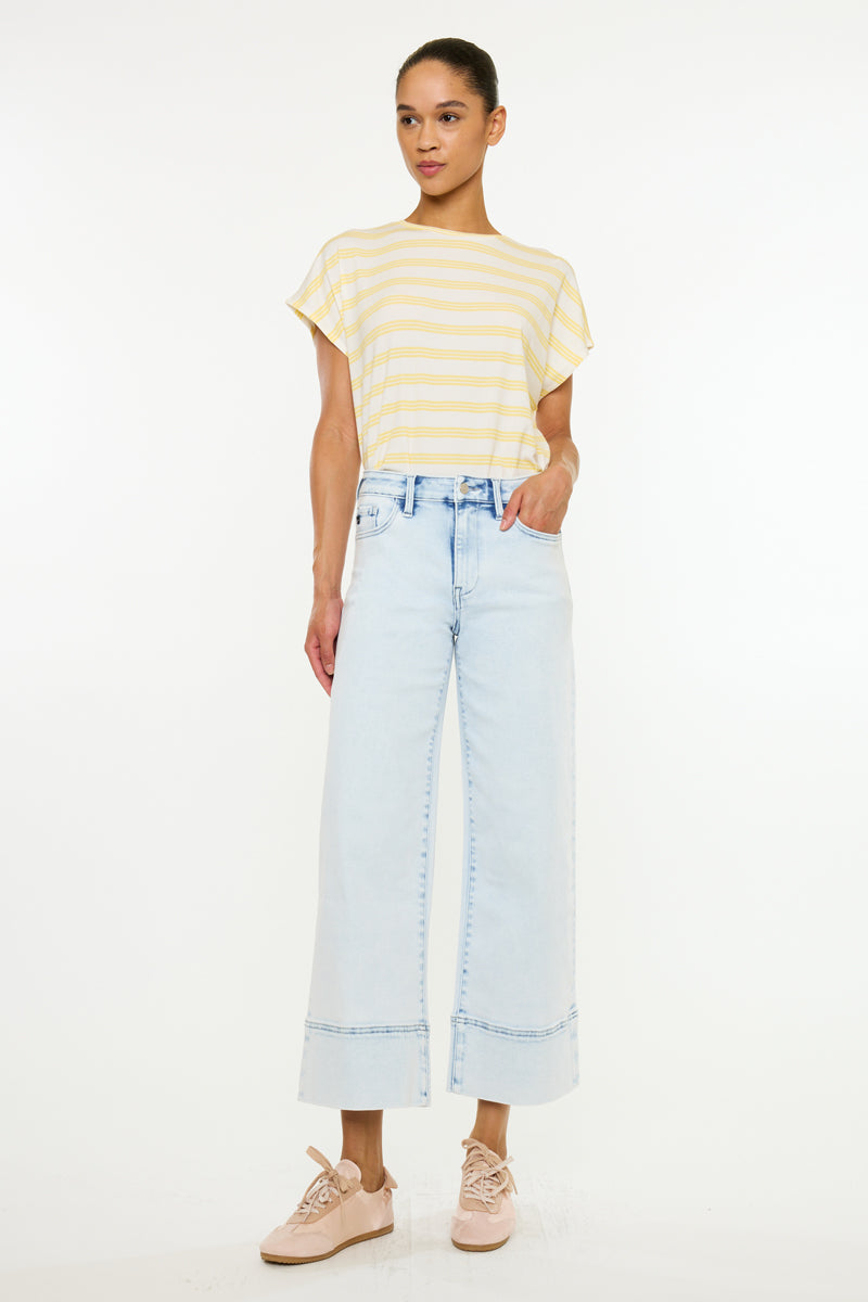 Kassie Essentials Crop Wide