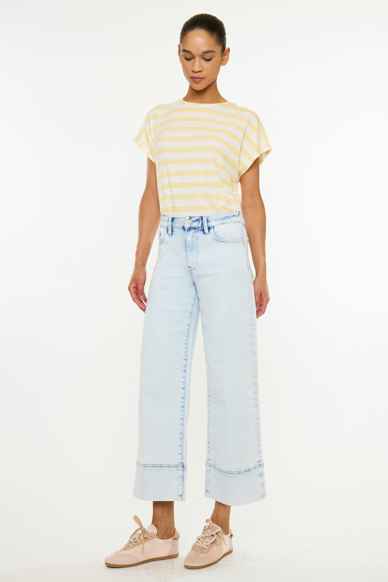 Kassie Essentials Crop Wide