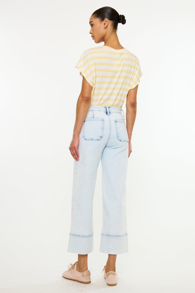 Kassie Essentials Crop Wide