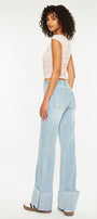 Franny High Rise Wide Flare Jeans - Official Kancan USA