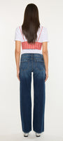 Gemma Essentials Mid Rise Wide Jeans - Official Kancan USA