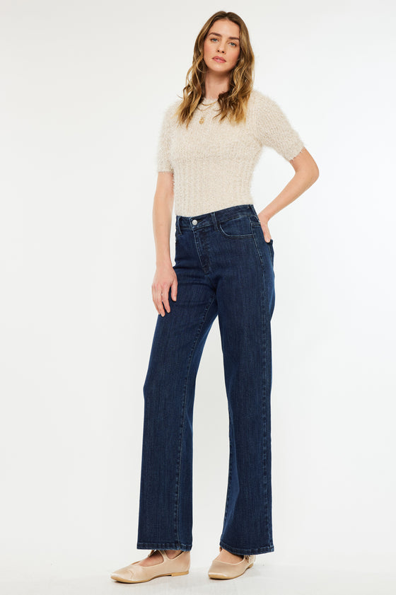 Norie High Rise Wide Leg Jeans - Official Kancan USA