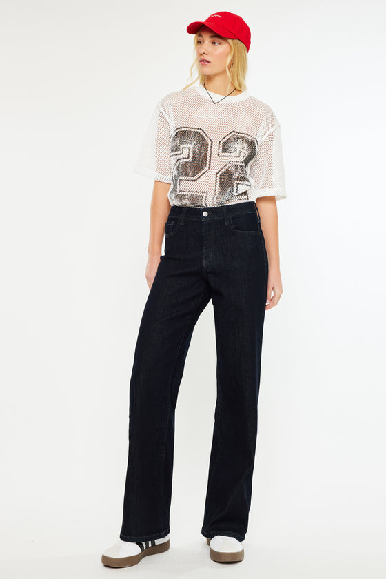Norie High Rise Wide Leg Jeans - Official Kancan USA