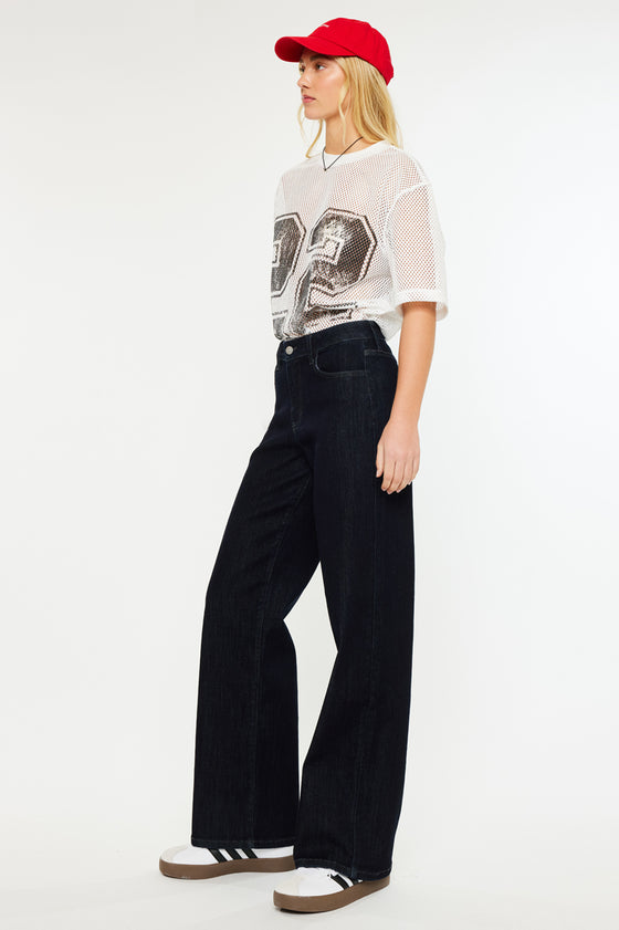 Norie High Rise Wide Leg Jeans - Official Kancan USA