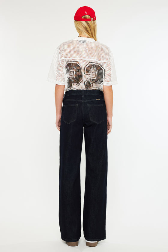 Norie High Rise Wide Leg Jeans - Official Kancan USA