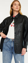 Margo Faux Leather Oversized Jacket - Official Kancan USA