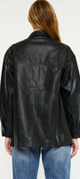 Margo Faux Leather Oversized Jacket - Official Kancan USA
