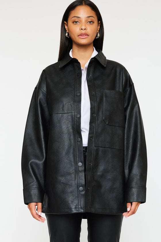 Margo Oversized Shirt Jacket - Official Kancan USA