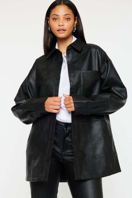 Margo Oversized Shirt Jacket - Official Kancan USA