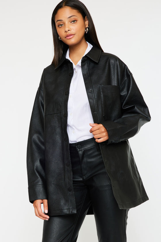 Margo Oversized Shirt Jacket - Official Kancan USA