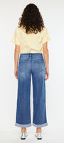 Reyna Essentials High Rise Wide Leg Jeans - Official Kancan USA