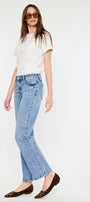 Tamia Essentials Mid Rise True Straight Jeans - Official Kancan USA