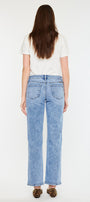Tamia Essentials Mid Rise True Straight Jeans - Official Kancan USA