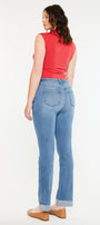 Cristina High Rise Slim Straight Jeans - Curvy - Official Kancan USA