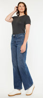 Viola High Rise Wide Jeans - Curvy - Official Kancan USA