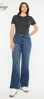 Viola High Rise Wide Jeans - Curvy - Official Kancan USA
