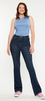 Janice High Rise Bootcut Jeans - Curvy - Official Kancan USA