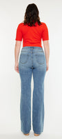 Dulce Essentials High Rise Wide Flare Jeans - Curvy - Official Kancan USA