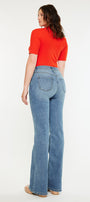 Dulce Essentials High Rise Wide Flare Jeans - Curvy - Official Kancan USA
