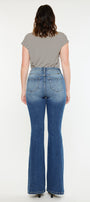 Tana Essentials High Rise Wide Flare Jeans (Curvy) - Official Kancan USA