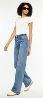 Darlene Essentials High Rise Comfort 90's Flare Jeans - Official Kancan USA