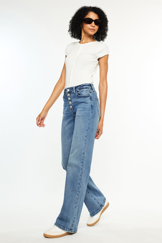 Darlene Essentials High Rise Comfort 90's Flare Jeans