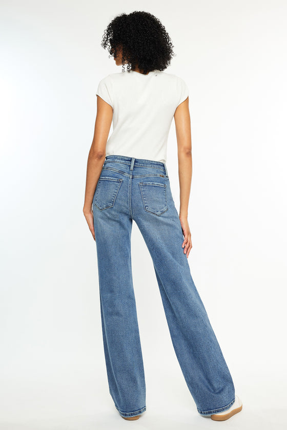 Darlene Essentials High Rise Comfort 90's Flare Jeans