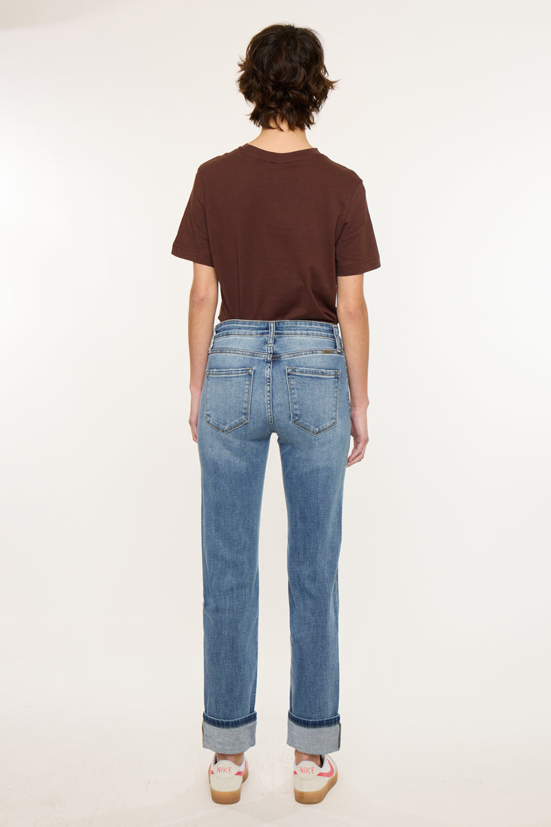 Noelle Essentials High Rise Skinny Straight - Official Kancan USA