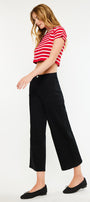 Shea Essentials High Rise Cropped Wide Leg Jeans - Official Kancan USA